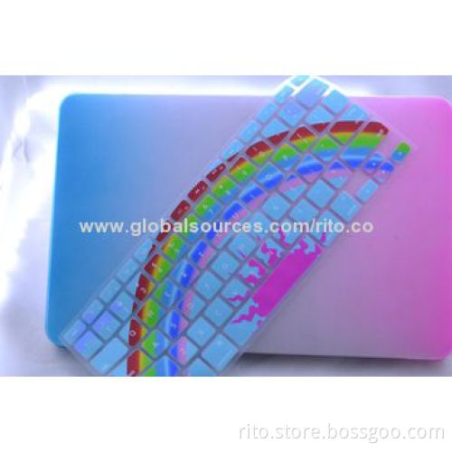 New Arrival Colorful Design Silicone Keyboard Protector for MacBook Air 11"